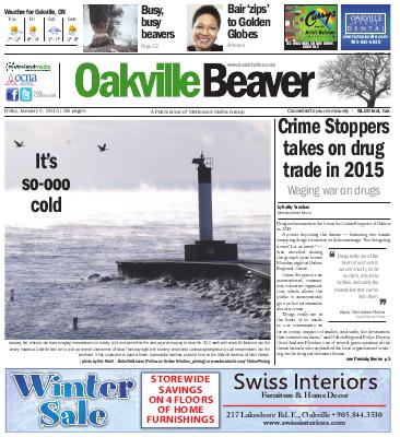 Oakville Beaver, 9 Jan 2015