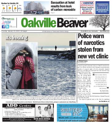 Oakville Beaver, 15 Jan 2015