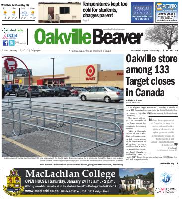 Oakville Beaver, 16 Jan 2015