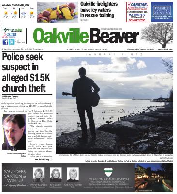 Oakville Beaver, 22 Jan 2015