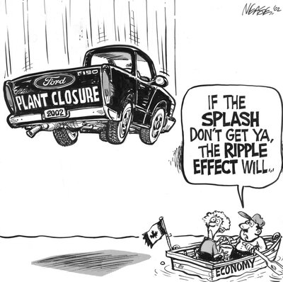 Steve Nease Editorial Cartoons: Ford Plant Closure