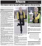 Irish dancer earns top spot at first regional championships