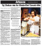 Taj Chohan vies for MasterChef Canada title