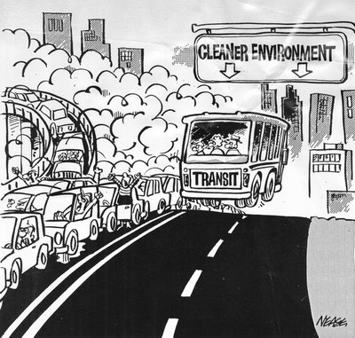 Steve Nease Editorial Cartoons: Road to a Cleaner Environment