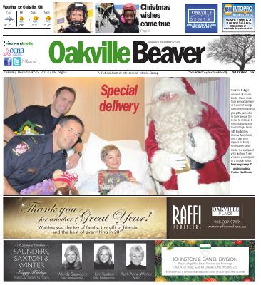 Oakville Beaver, 25 Dec 2014