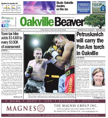 Oakville Beaver, 3 Apr 2015