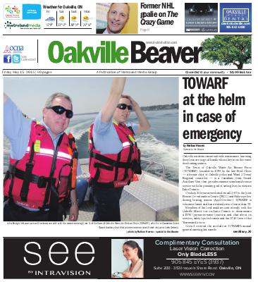 Oakville Beaver, 15 May 2015