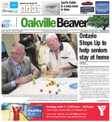 Oakville Beaver, 22 May 2015