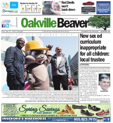 Oakville Beaver, 29 May 2015