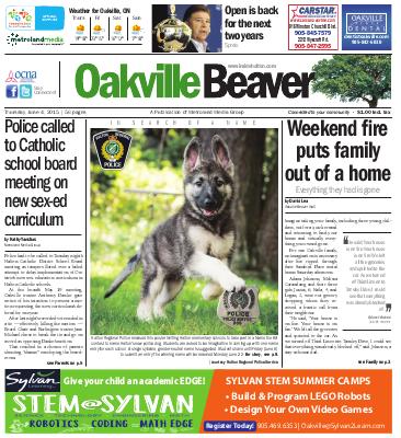 Oakville Beaver, 4 Jun 2015