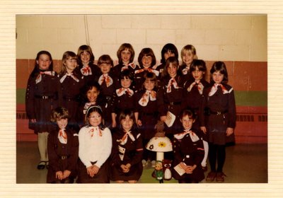 Coronation District Girl Guides, Woodside Library (1980)