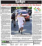 Sports editor carries Pan Am torch for the Beaver