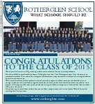 Rotherglen School: Congratulations to the class of 2015