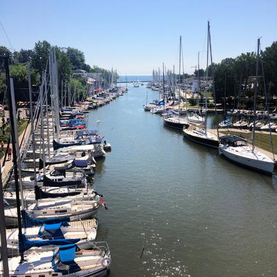 A beautiful day at Oakville Harbour