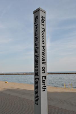 Post At Bronte Pier