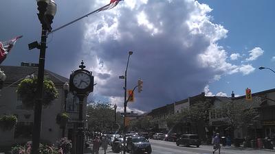 Downtown Oakville After Storm