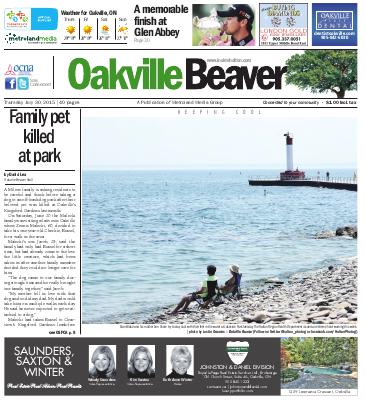 Oakville Beaver, 30 Jul 2015