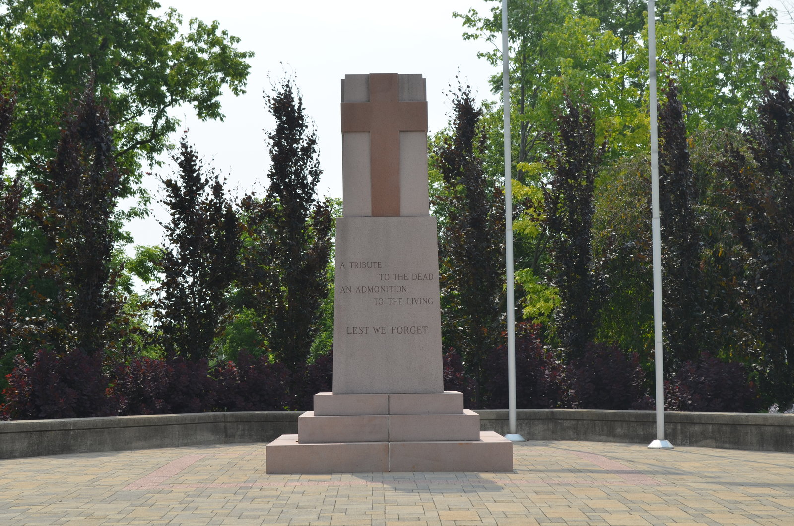 Cenotaph at Chris Vokes Memorial Park