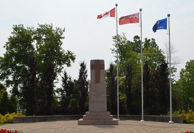 Cenotaph at Chris Vokes Memorial Park