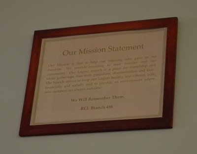 Bronte Legion Mission Statement