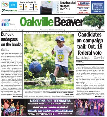 Oakville Beaver, 6 Aug 2015