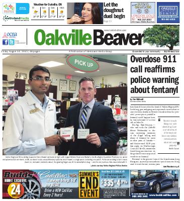 Oakville Beaver, 14 Aug 2015