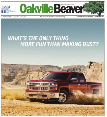 Oakville Beaver, 11 Sep 2015