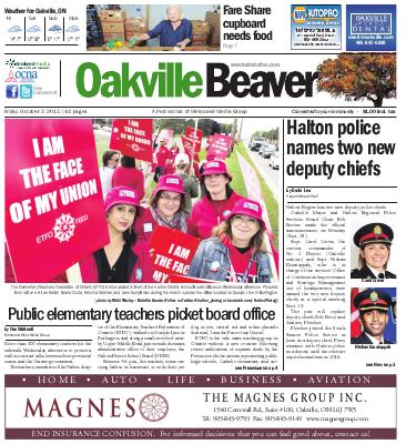 Oakville Beaver, 2 Oct 2015