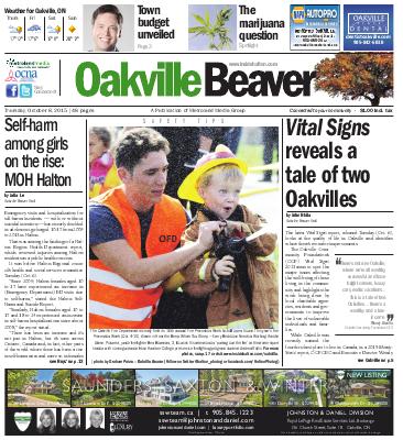 Oakville Beaver, 8 Oct 2015