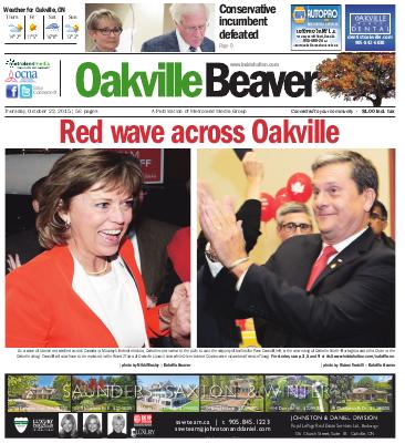 Oakville Beaver, 22 Oct 2015