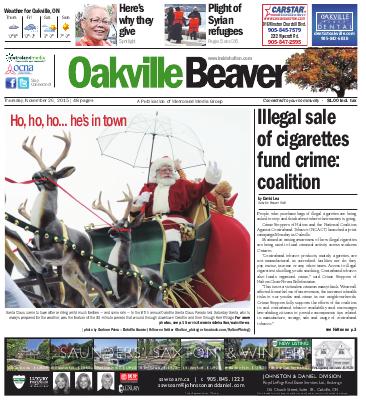 Oakville Beaver, 26 Nov 2015