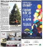 Holiday trees to be lit Saturday