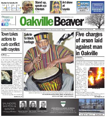 Oakville Beaver, 11 Feb 2016