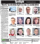 Ward 2 by-election April 11 has 11 contenders