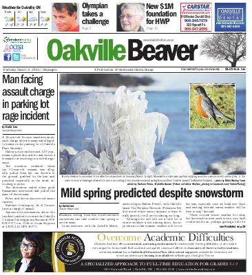 Oakville Beaver, 3 Mar 2016