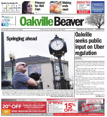 Oakville Beaver, 11 Mar 2016