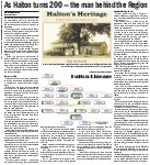 As Halton turns 200 -- the man behind the Region: Halton's Heritage: William Halton and Halton County