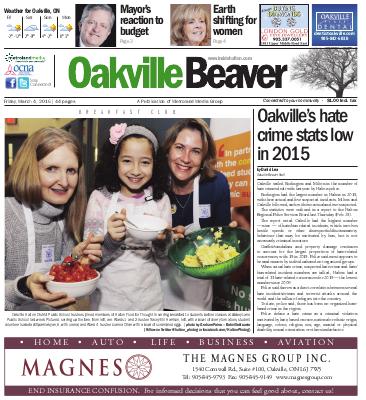 Oakville Beaver, 4 Mar 2016