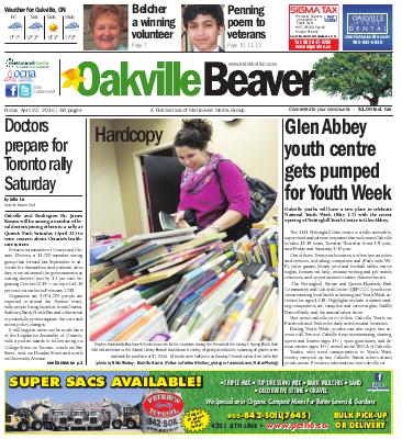 Oakville Beaver, 22 Apr 2016