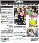 Forest Grove steps up for their teacher Leah