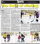 The thrill of skating: Holy Trinity students help visually-impaired kids get comfortable on the ice and maybe play hockey too