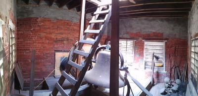 Inside Walton Bell Tower