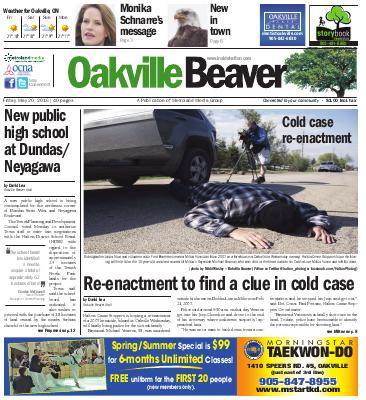 Oakville Beaver, 20 May 2016