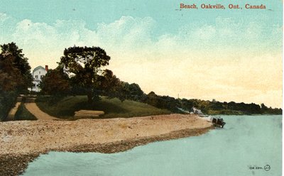 Beach at Lakeside Park