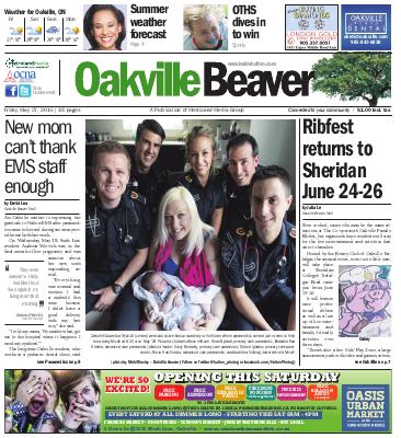 Oakville Beaver, 27 May 2016