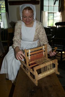 Weaving in 1850