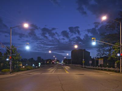 Lakeshore Road Early Morning