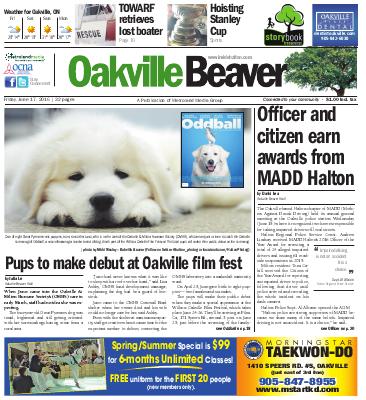 Oakville Beaver, 17 Jun 2016