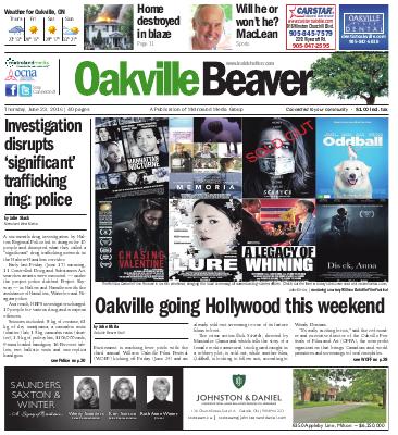 Oakville Beaver, 23 Jun 2016