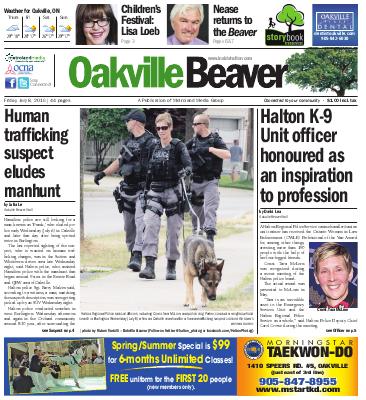 Oakville Beaver, 8 Jul 2016